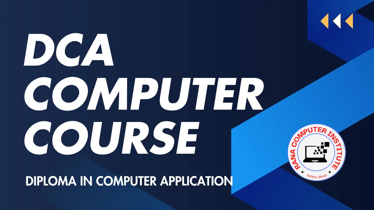 DCA Computer Course in Hindi