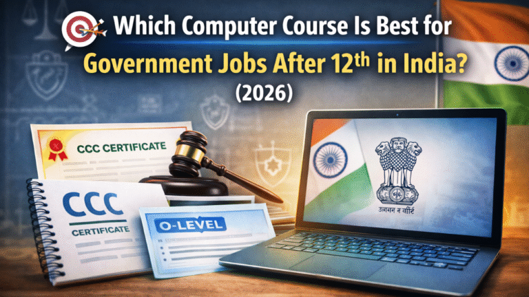 Best Computer Course for Government Jobs After 12th in India (2026)