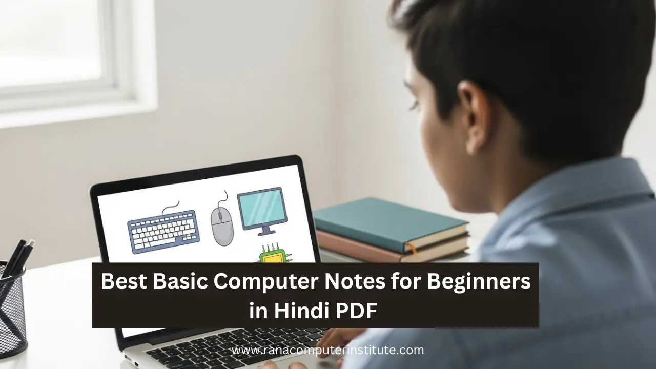 Best Basic Computer Notes for Beginners in Hindi PDF